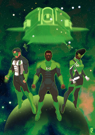 The Green Lantern Corps