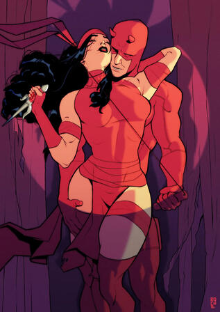 Elektra and Daredevil