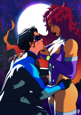 Nightwing &amp; Starfire