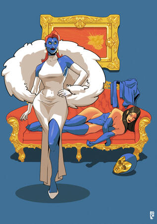 Mystique and Sina